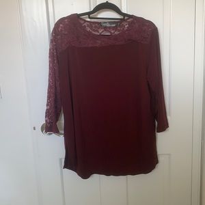 Sympli Lace / Jersey Top 🤩